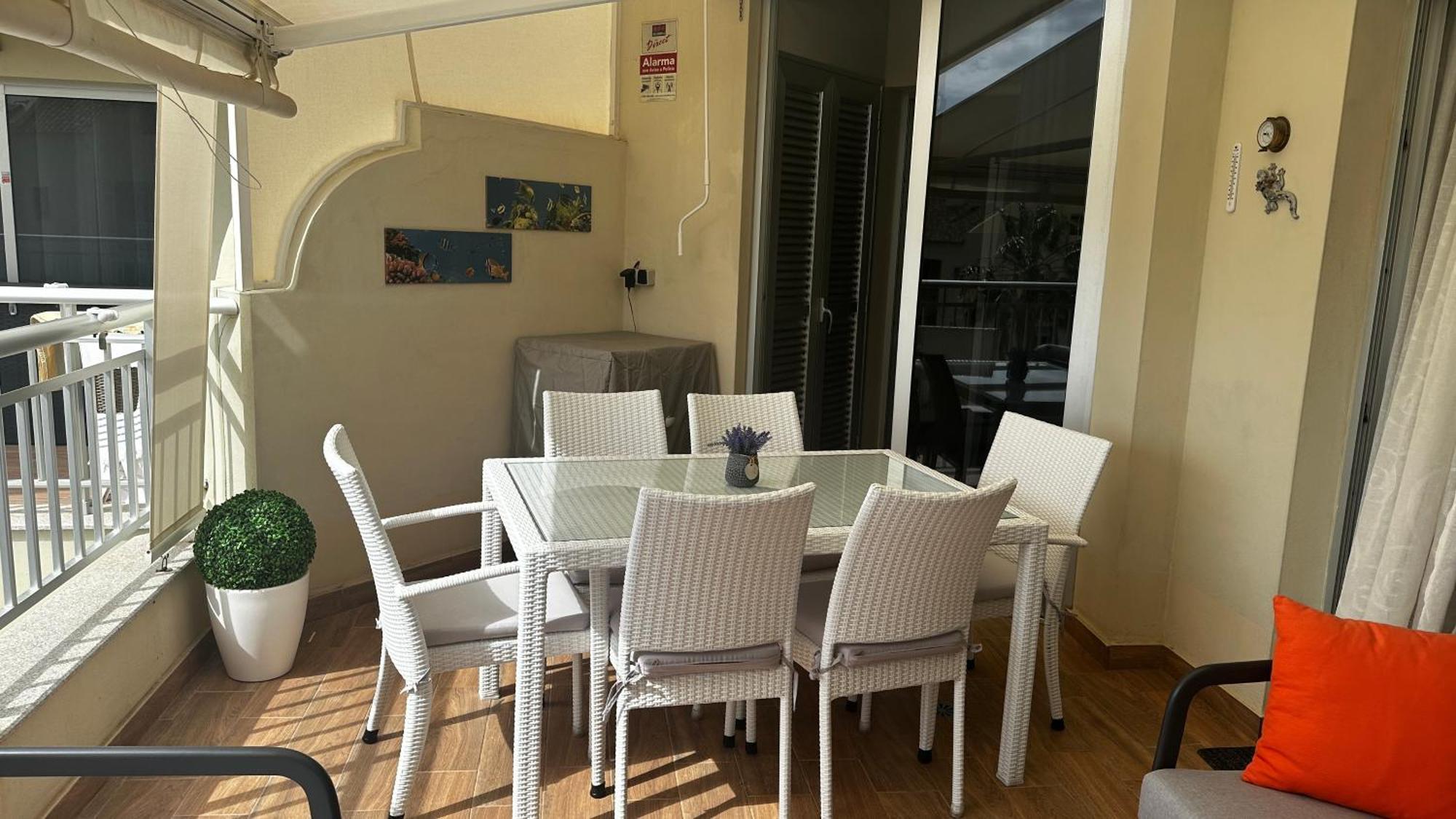 Luxurioese Duplex Ferienwohnung In Sehr Ruhiger Wohnanlage Mit Meerblick Palm-mar Eksteriør billede