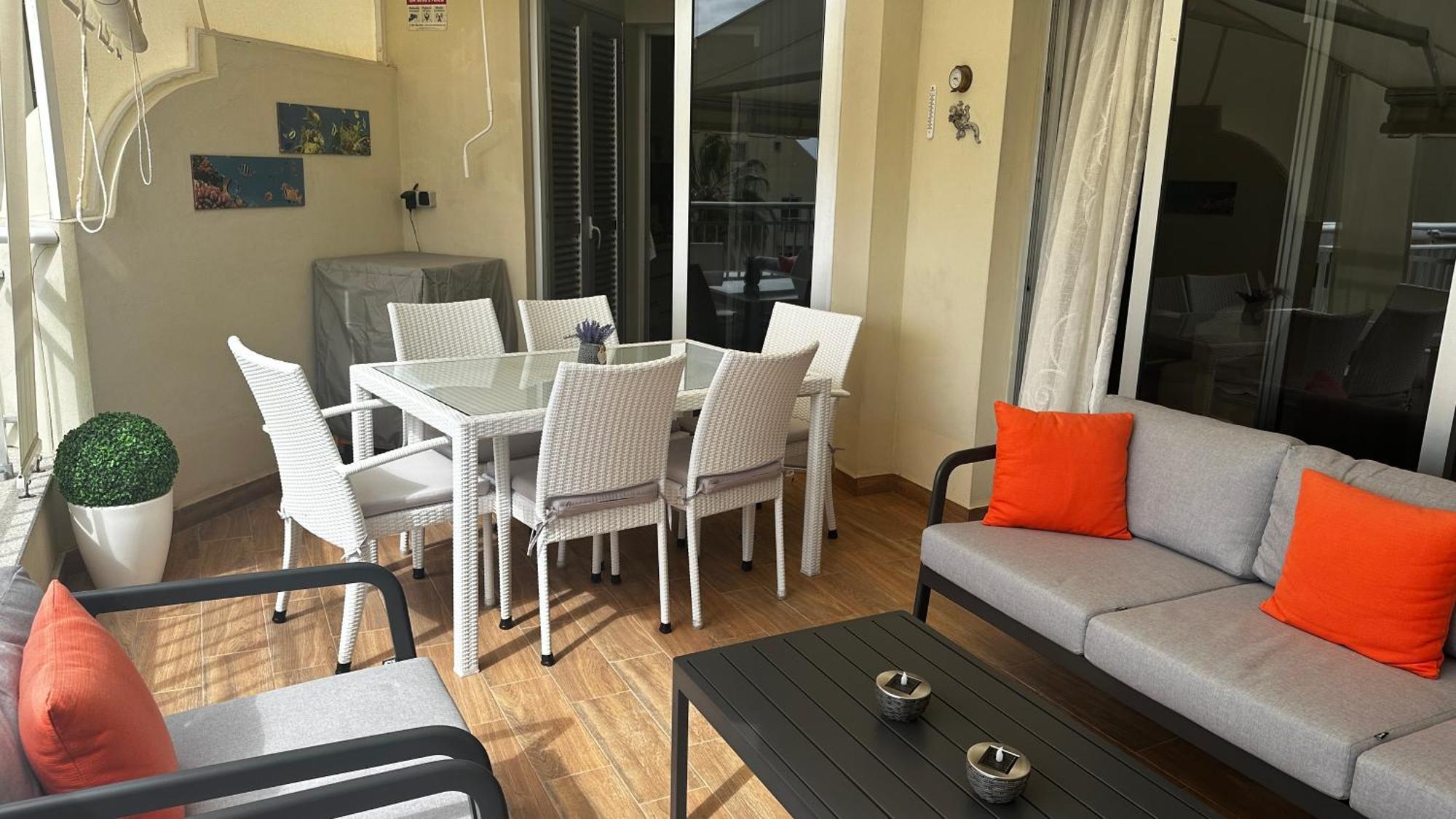 Luxurioese Duplex Ferienwohnung In Sehr Ruhiger Wohnanlage Mit Meerblick Palm-mar Eksteriør billede